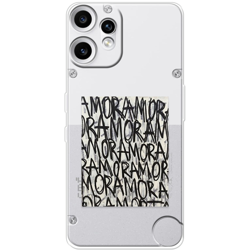 Прозорий чохол BoxFace Nothing CMF Phone 2 Pro Amor Amor