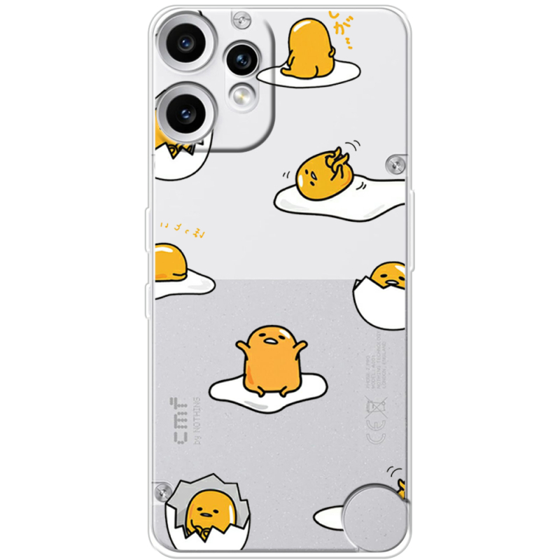 Прозорий чохол BoxFace Nothing CMF Phone 2 Pro Gudetama