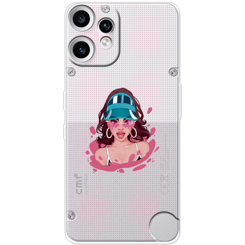 Прозорий чохол BoxFace Nothing CMF Phone 2 Pro Selena Gomez