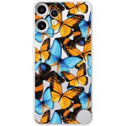 Прозорий чохол BoxFace Nothing CMF Phone 2 Pro Butterfly Morpho