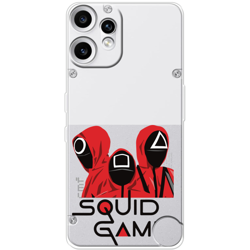 Прозорий чохол BoxFace Nothing CMF Phone 2 Pro siquid game люди в красном