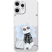 Прозорий чохол BoxFace Nothing CMF Phone 2 Pro Cat Style