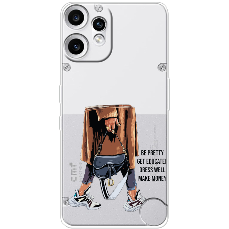 Прозорий чохол BoxFace Nothing CMF Phone 2 Pro Motivation