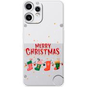 Прозорий чохол BoxFace Nothing CMF Phone 2 Pro Merry Christmas