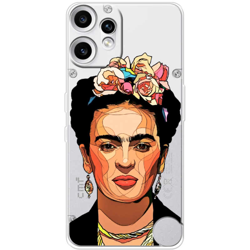 Прозорий чохол BoxFace Nothing CMF Phone 2 Pro Фрида Кало