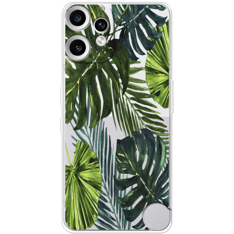 Прозорий чохол BoxFace Nothing CMF Phone 2 Pro Palm Tree