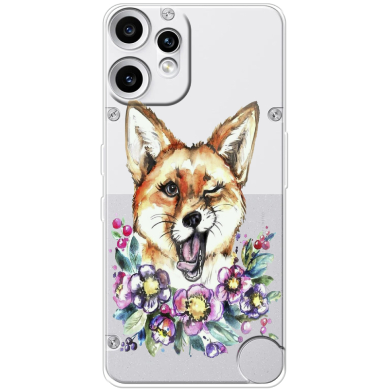 Прозорий чохол BoxFace Nothing CMF Phone 2 Pro Winking Fox