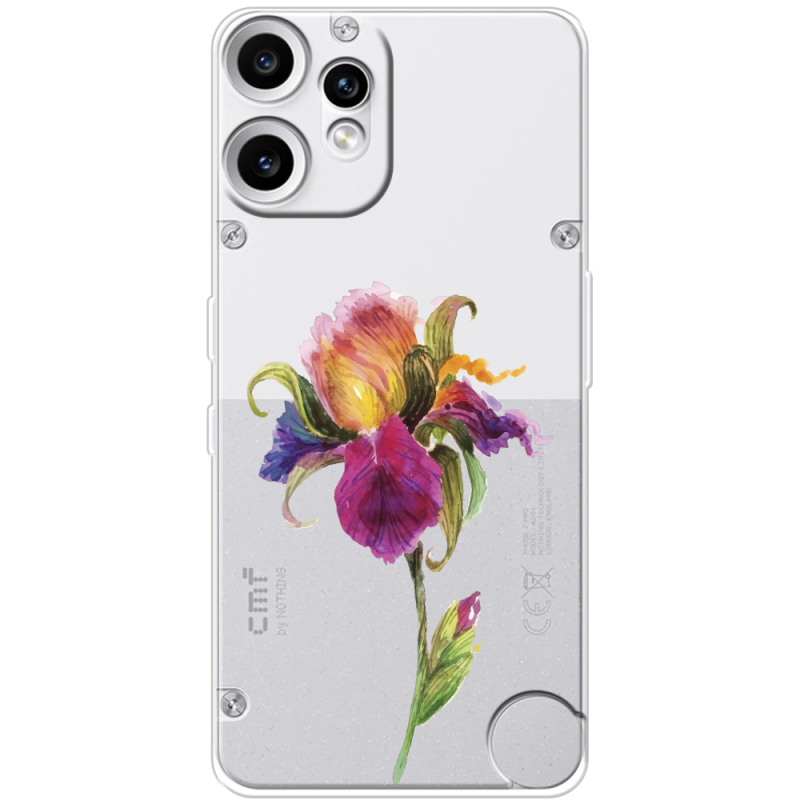 Прозорий чохол BoxFace Nothing CMF Phone 2 Pro Iris