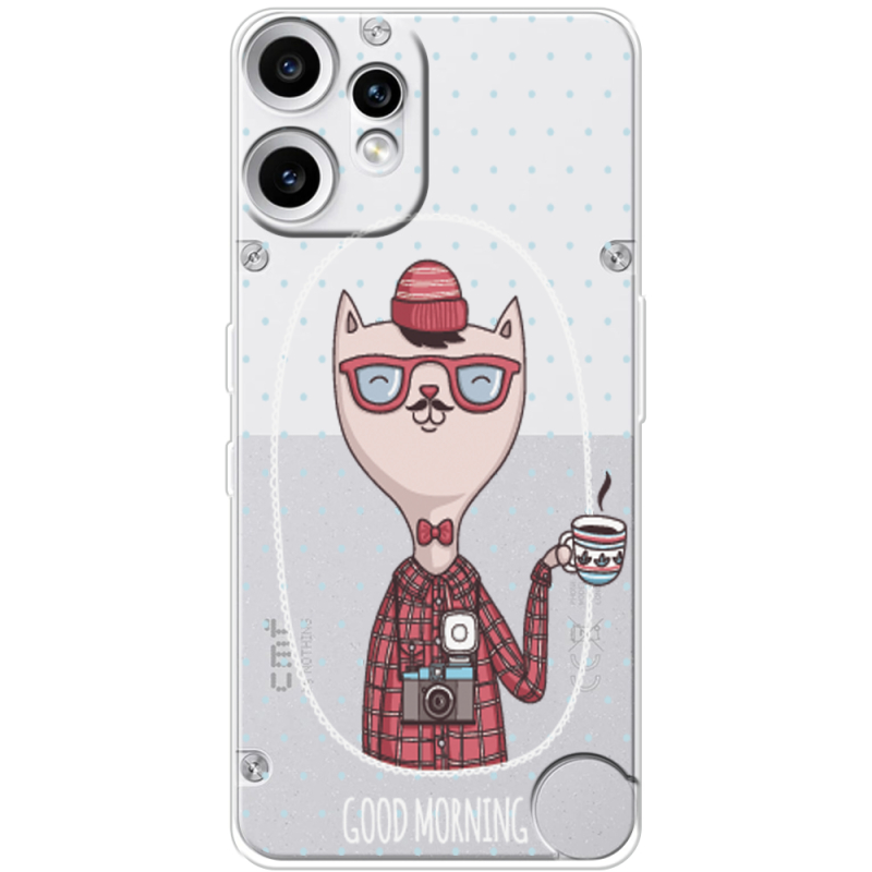 Прозорий чохол BoxFace Nothing CMF Phone 2 Pro Good Morning