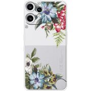 Прозорий чохол BoxFace Nothing CMF Phone 2 Pro Floral