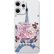 Чохол зі стразами Nothing CMF Phone 2 Pro Eiffel Tower
