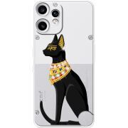 Чохол зі стразами Nothing CMF Phone 2 Pro Egipet Cat