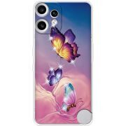 Чохол зі стразами Nothing CMF Phone 2 Pro Butterflies