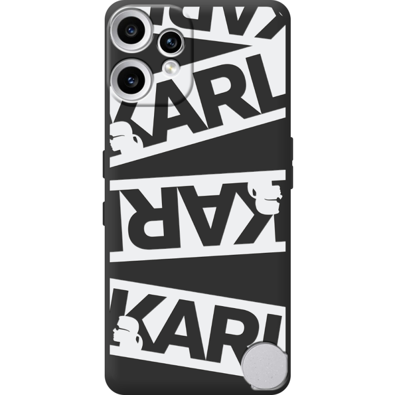 Чорний чохол BoxFace Nothing CMF Phone 2 Pro White Karl