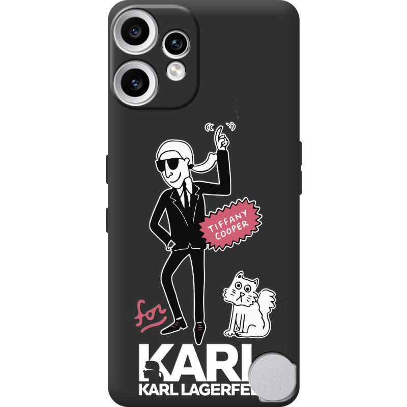 Чорний чохол BoxFace Nothing CMF Phone 2 Pro For Karl