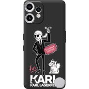 Чорний чохол BoxFace Nothing CMF Phone 2 Pro For Karl