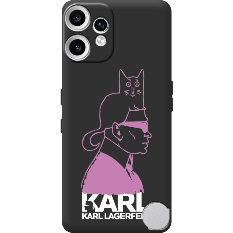 Чорний чохол BoxFace Nothing CMF Phone 2 Pro Pink Karl