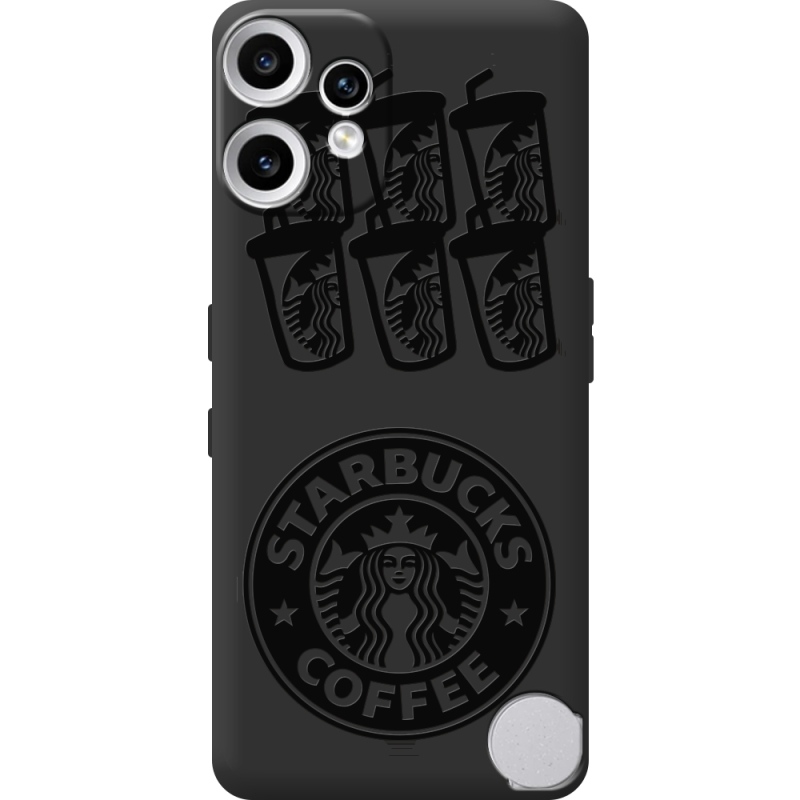 Чорний чохол BoxFace Nothing CMF Phone 2 Pro Black Coffee