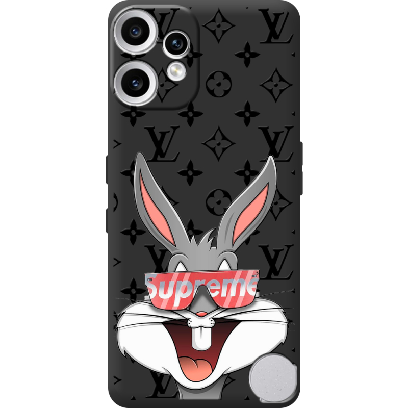 Чорний чохол BoxFace Nothing CMF Phone 2 Pro looney bunny