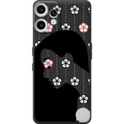 Чорний чохол BoxFace Nothing CMF Phone 2 Pro Flower Hair