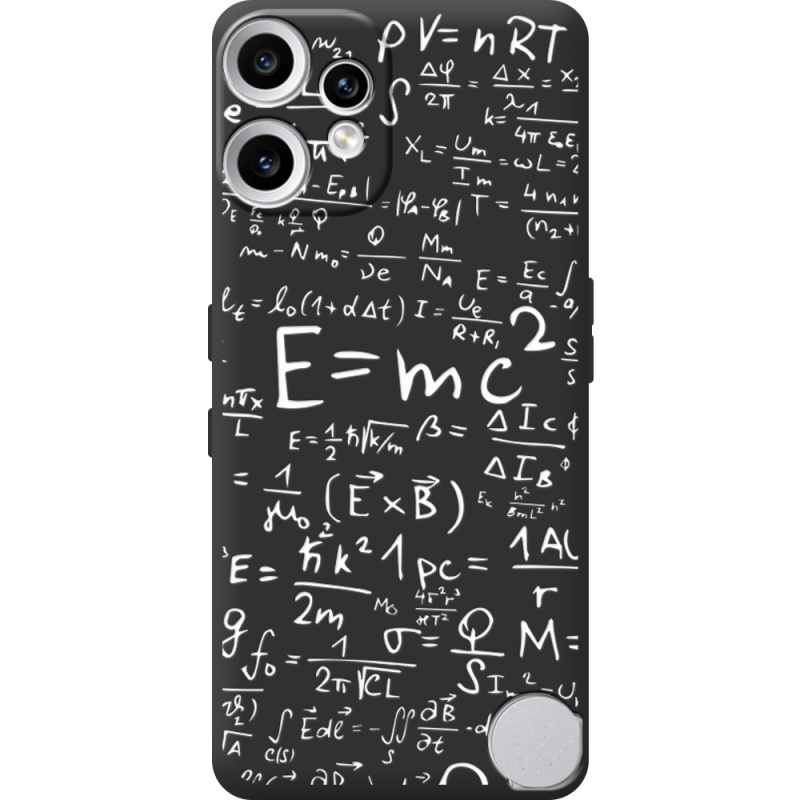 Чорний чохол BoxFace Nothing CMF Phone 2 Pro E=mc2