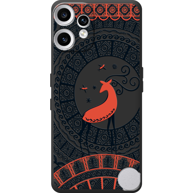 Чорний чохол BoxFace Nothing CMF Phone 2 Pro Ornament