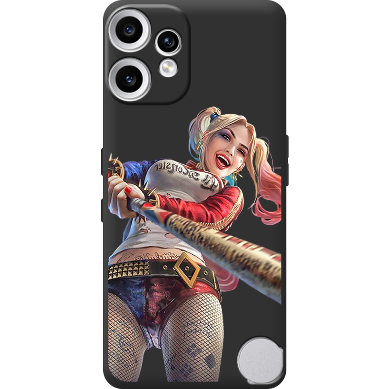Чорний чохол BoxFace Nothing CMF Phone 2 Pro Happy Harley Quinn