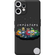 Чорний чохол BoxFace Nothing CMF Phone 2 Pro Among Us Impostors