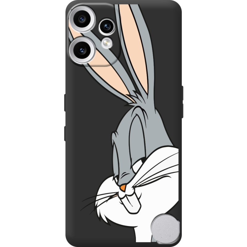 Чорний чохол BoxFace Nothing CMF Phone 2 Pro Lucky Rabbit