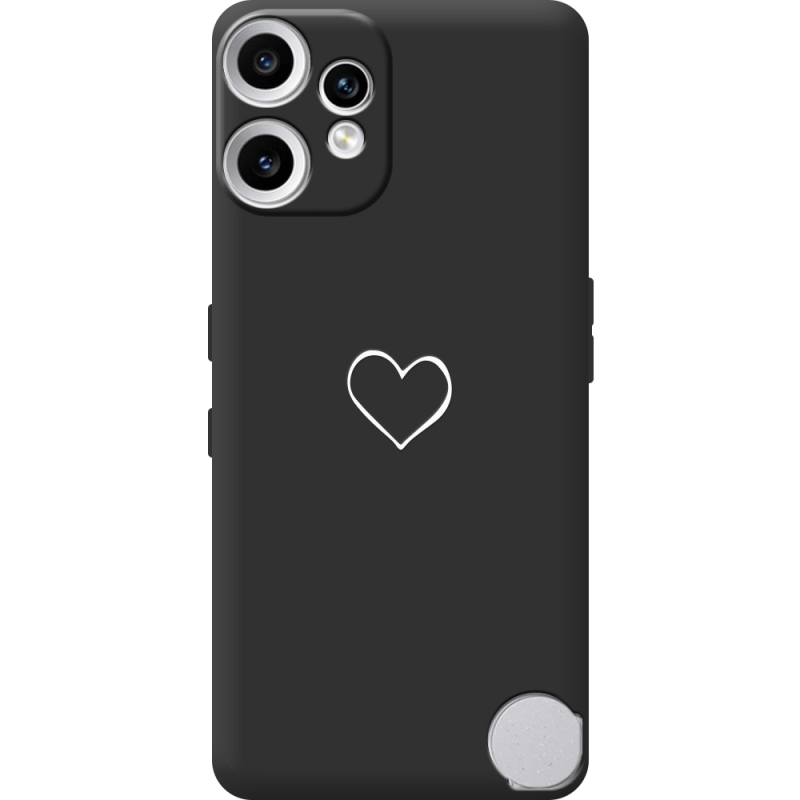 Чорний чохол BoxFace Nothing CMF Phone 2 Pro My Heart