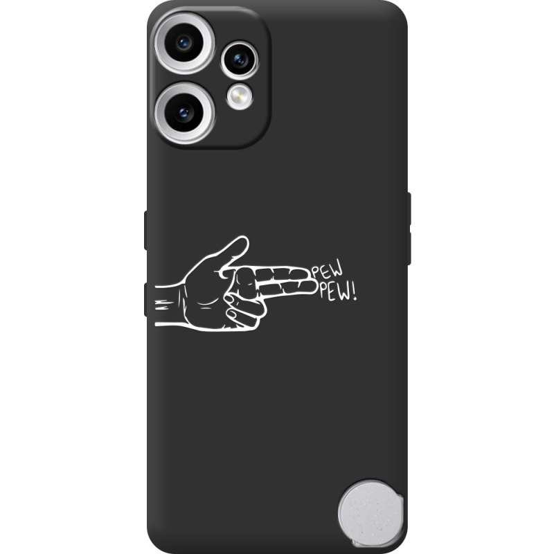 Чорний чохол BoxFace Nothing CMF Phone 2 Pro Pew Pew