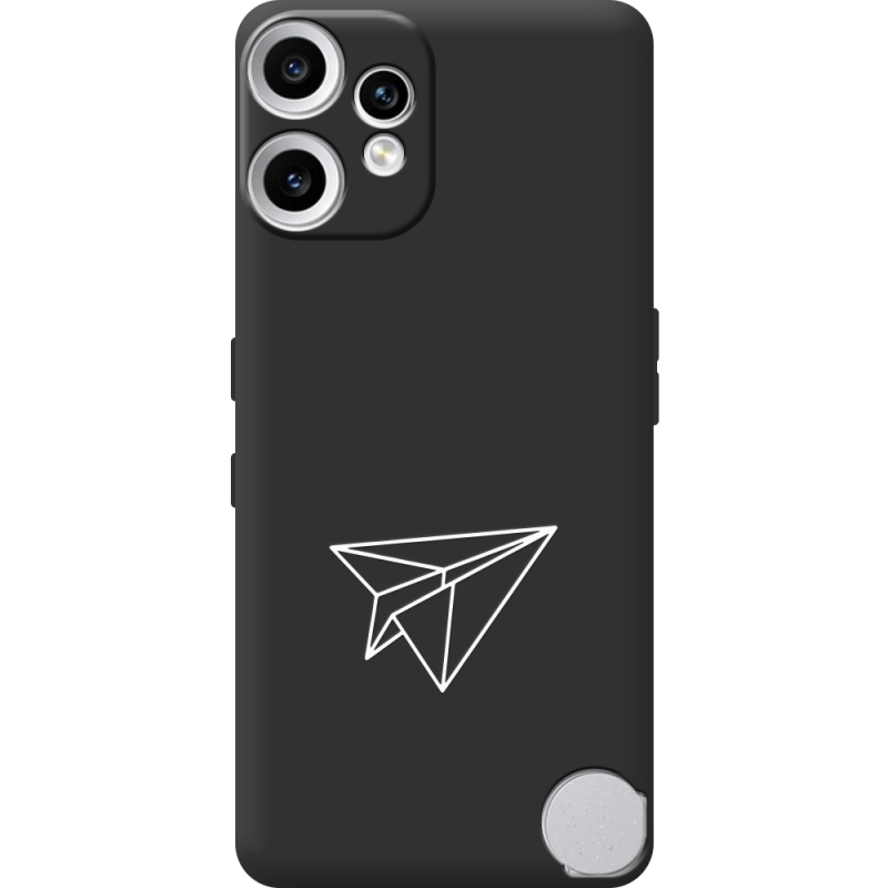 Чорний чохол BoxFace Nothing CMF Phone 2 Pro Paper Plane