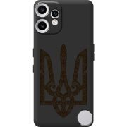 Чорний чохол BoxFace Nothing CMF Phone 2 Pro Ukrainian Trident