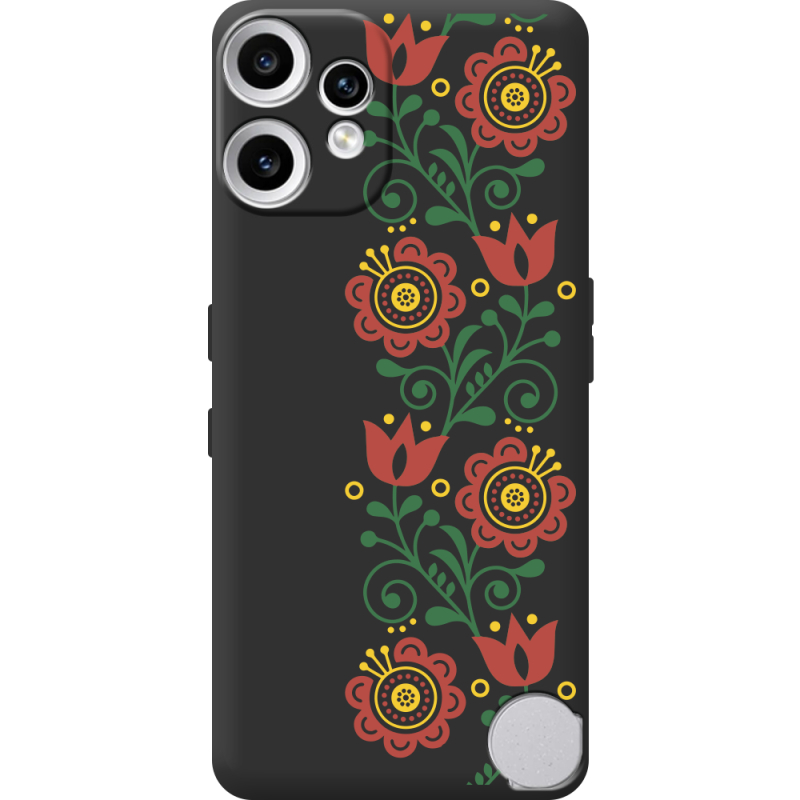 Чорний чохол BoxFace Nothing CMF Phone 2 Pro Ethno