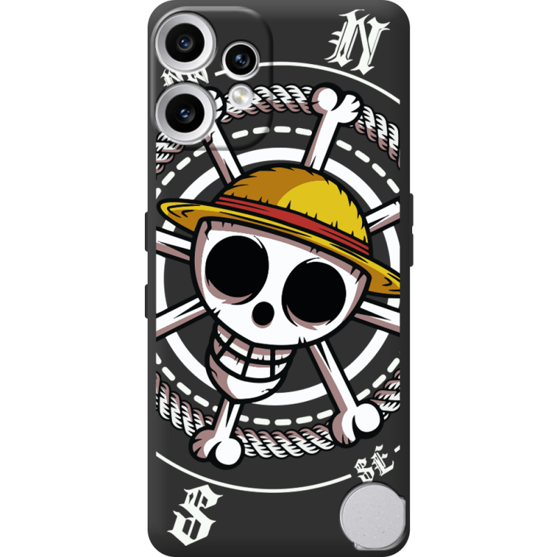 Чорний чохол BoxFace Nothing CMF Phone 2 Pro One Piece Компас