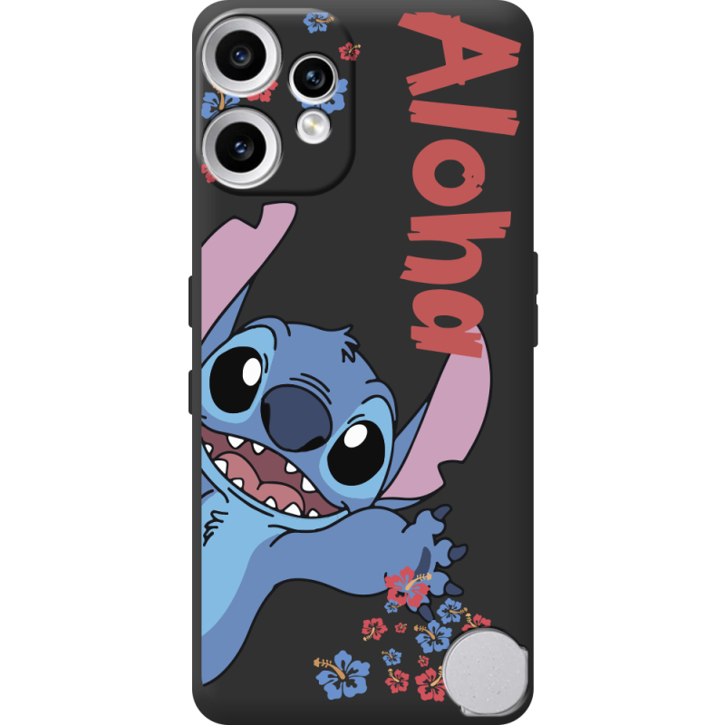 Чорний чохол BoxFace Nothing CMF Phone 2 Pro Гавайський гість Stich