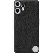 Чорний чохол BoxFace Nothing CMF Phone 2 Pro Leaves