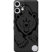 Чорний чохол BoxFace Nothing CMF Phone 2 Pro Grizzly Bear