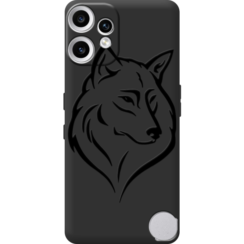 Чорний чохол BoxFace Nothing CMF Phone 2 Pro Wolf