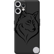Чорний чохол BoxFace Nothing CMF Phone 2 Pro Wolf