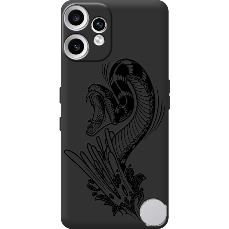 Чорний чохол BoxFace Nothing CMF Phone 2 Pro Snake