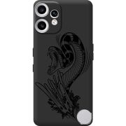 Чорний чохол BoxFace Nothing CMF Phone 2 Pro Snake