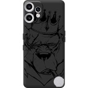 Чорний чохол BoxFace Nothing CMF Phone 2 Pro Bear King