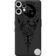 Чорний чохол BoxFace Nothing CMF Phone 2 Pro Hugin and Munin