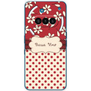 Чохол BoxFace Nothing Phone (3a) Именной Polka Dots
