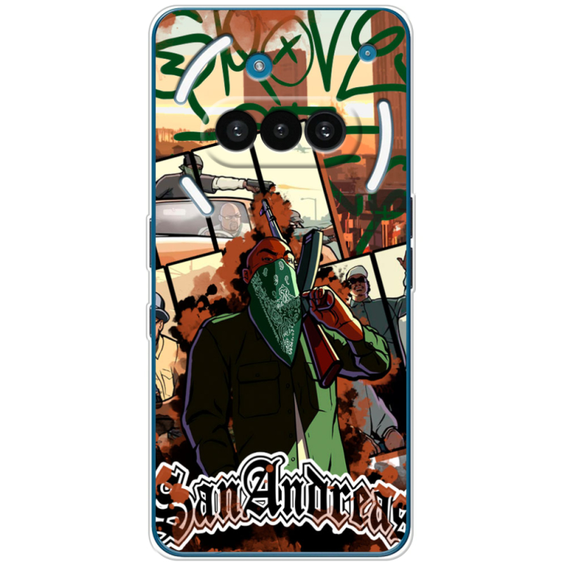 Чохол BoxFace Nothing Phone (3a) GTA San Andreas