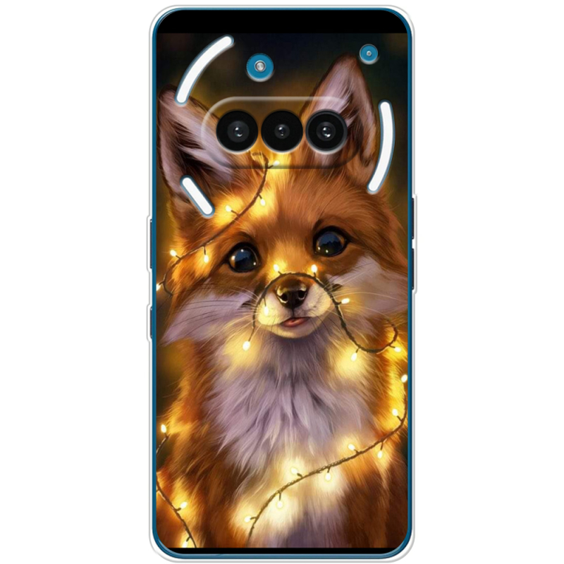 Чохол BoxFace Nothing Phone (3a) Різдвяна лисичка