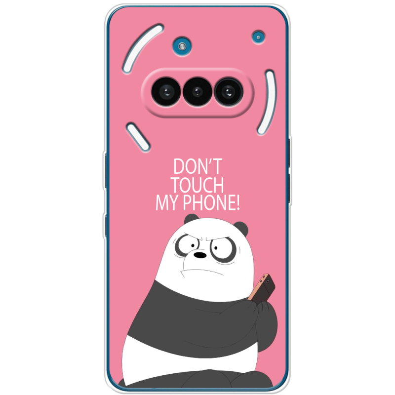 Чохол BoxFace Nothing Phone (3a) Dont Touch My Phone Panda