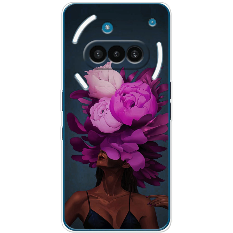 Чохол BoxFace Nothing Phone (3a) Exquisite Purple Flowers