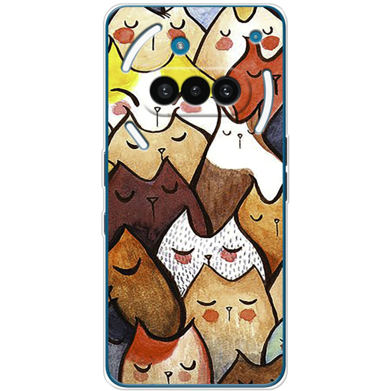Чохол BoxFace Nothing Phone (3a) Sleepy Cats